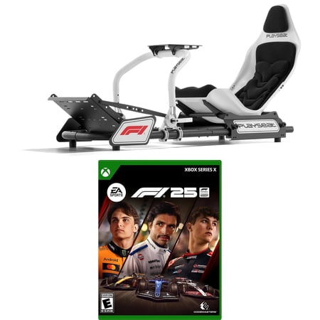 Playseat® Formula Instinct F1® Edition Racing Simulator Cockpit -Adapt™ Adjustment, With F1 25, Xbox Series X Game