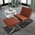 thumbnail image 4 of Nordic Living Room Chairs Lounge Chairs Modern Office chair My Lux Decor Round, 4 of 5