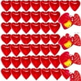 thumbnail image 6 of Vikakiooze Plastic Heart Ornaments,Hearts Filled Candy Box Case Plastic Container,Open Decorative Hanging Ornaments,Christmas Valentine Ornament Fillable Balls for DIY Crafts, 6 of 8