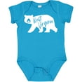thumbnail image 3 of Inktastic West Virginia White Bear Silhouette Boys or Girls Baby Bodysuit, 3 of 5