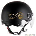 thumbnail image 3 of Compre 2 y obtenga 1 gratis, calcomanías y pegatinas para parachoques perro gato pata amor huella pegatinas reflectantes para coche para automóvil motocicleta carreras camiones portátil, 3 of 3