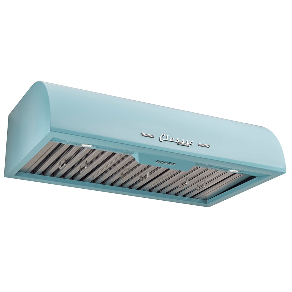 Unique Classic Retro 36" Under Cabinet Range Hood with 700 CFM and LED Lighting 110 volts