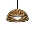 thumbnail image 2 of 20"W Tiffany Turning Leaf Pendant, 2 of 2