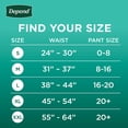 thumbnail image 6 of Depend Fresh Protection Adult Underwear XXL Heavy Absorbency 53306, 10036000533061, 44 Ct, 6 of 10