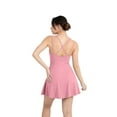 thumbnail image 3 of YITTY Active Women's UltraLuxe Strappy Tennis Dress with Built in Short, Athleisure, 4-Way-Stretch, Pink Sorbet, S, 3 of 8