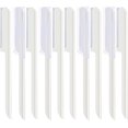 thumbnail image 1 of 10 Pieces Eyebrow Razor for Women Facial Shaver Razor Brow Shaper Eyebrow Trimmer Dermaplaner Shaping Tool with Cover (White), 1 of 6