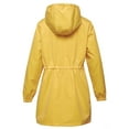 thumbnail image 5 of GEWSEY Womens Rain Jacket with Hood Packable Lightweight Raincoats for Women Waterproof Long Rain Coat Windbreaker (Yellow, XL), 5 of 9