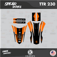 thumbnail image 2 of Kalair GFX Graphics Kit for Yamaha TT-R230 (2005-2023) Spear Series, 2 of 5