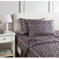 thumbnail image 4 of Betsey Johnson - Twin Bed Sheets, Satin Bedding Set with Matching Shams, Smooth & Silky, Dorm Essentials (Confetti Floral Pink), 4 of 5