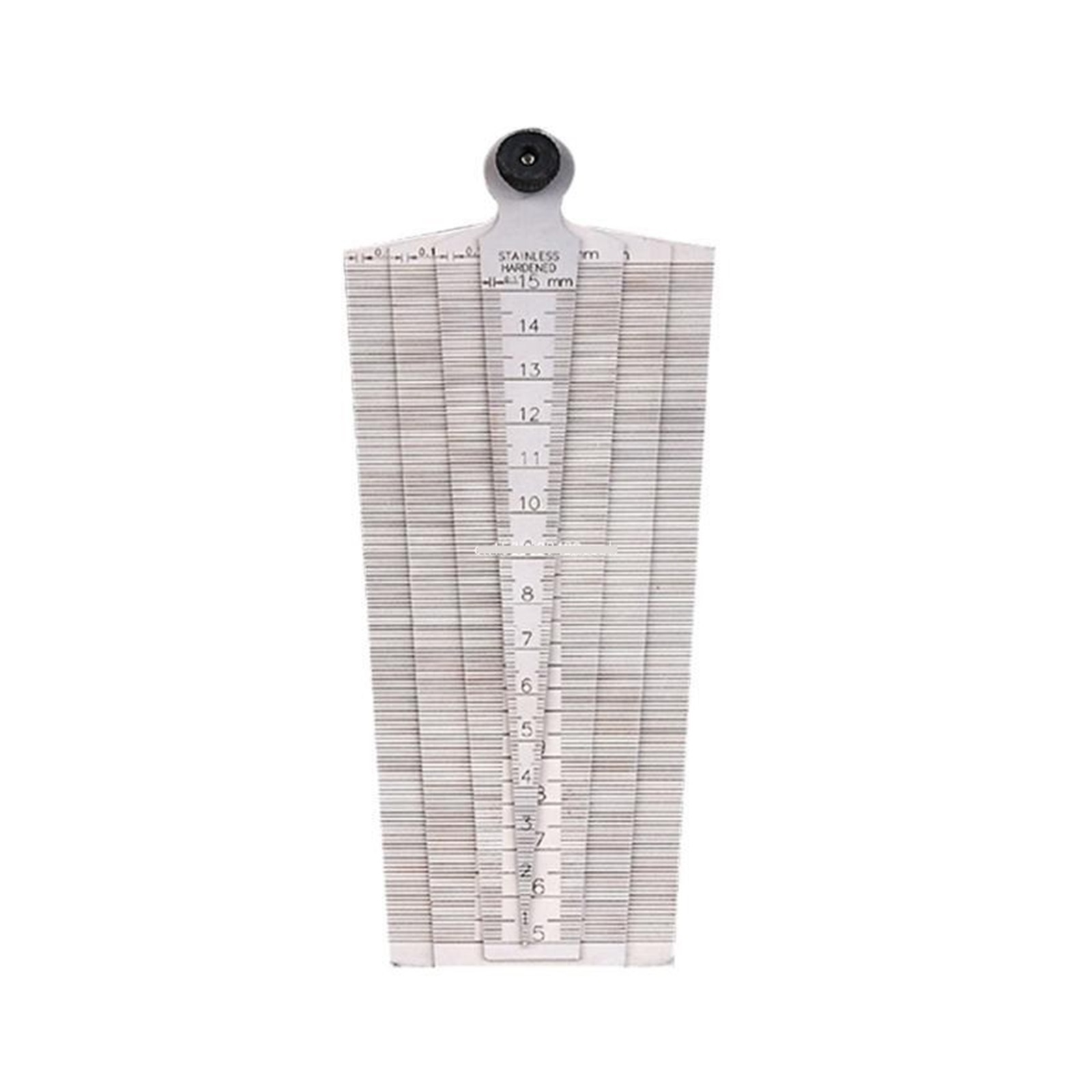 Engine measuring tool feeler gauge thickness measuring tool wedge-shaped triangle feeler gauge ,High Strength