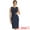 Dark Navy, variant on DARING DIVA Women's Round Neck Bodycon Sheath Sleeveless Work Dresses S Green