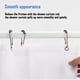 thumbnail image 5 of Ansxiy Ganchos Para Cortinas De Ducha Anillos Anillos De Cortina De Ducha De Metal Inoxidable Para Cortinas De Barras De Ducha De Baño - Juego De 12 Bronce, 5 of 5