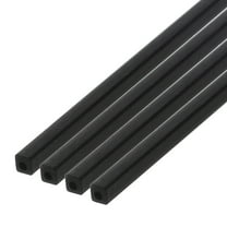 Uxcell Carbon Fiber Square Tube 2x1x500mm Pultruded Carbon Fiber Tubing for RC Airplane 4pcs
