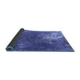 thumbnail image 2 of Ahgly Company Indoor Round Oriental Blue Industrial Area Rugs, 6' Round, 2 of 4