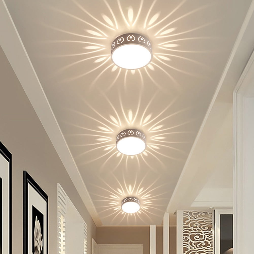 Kotyreds LED Ceiling Lamp Brightness Durable Indoor Lighting Entry Lights for Living Room