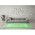 thumbnail image 3 of Ahgly Company Indoor Rectangle Persian Emerald Green Traditional Area Rugs, 8' x 10', 3 of 4