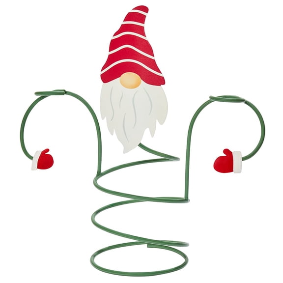 Christmas Decorations Holiday Wine Bottle And Glass Holder - Gnome