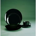 thumbnail image 5 of 10 Strawberry Street Black Coupe 8 oz Ceramic Cup and Saucer, Set of 4, Black, 5 of 5