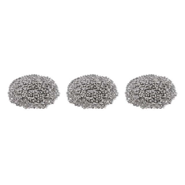 Qarigey 1BL/450g stainless steel Tumbler Media Shot saucer flying 4.5x7mm bead shape Type1 NO1