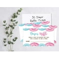 thumbnail image 4 of Inkdotpot 30Donuts Baby ShowerDiaper Raffle Ticket Lottery Insert Cards Supplies Games For Baby Shower Party Bring A Pack Of Diapers To Win Favors Gifts And Prizes, 4 of 5