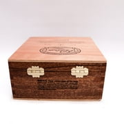 Padron Soberano Tubos Empty Wood Cigar Box 6.25 x 5.75 x 2.75