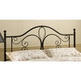thumbnail image 2 of Hillsdale Furniture Milwaukee Classic Metal Headboard, King, Antique Brown, 2 of 2