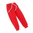 thumbnail image 1 of KLKCMS 1/12 Scale Action Figures Clothes Fashion Jogging Tracksuit Set Accessory Costum Red Pants, 1 of 9