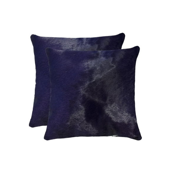 TORINO COWHIDE PILLOW 18"X18" 2-PACK