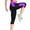 Purple independence day dresses for women, variant on Wenini Womens Yoga Pants Summer Solid Calf-Length Trousers Pants Beach Fashion Loose High Waist Yoga Workout Capris Leggings Side Pockets Pants Cropped Trousers Red xxl