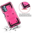 thumbnail image 3 of SOATUTO for Samsung A32 5G Case Full-Body Protective Built-in Screen Protector Kicksand Belt Clip Heavy Duty Dustproof Shockproof Anti-Scratch Armor Cover Samsung Galaxy A32 5G 4G - Pink, 3 of 7