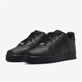 thumbnail image 4 of Zapatillas de skate Nike Air Force 1 en blanco y negro para hombre y mujer, zapatillas deportivas planas, cómodas, informales y de moda para exteriores, 4 of 5