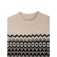 thumbnail image 3 of Wonder Nation Boys Fair Isle Sweater, Sizes 4-18 & Husky, 3 of 5