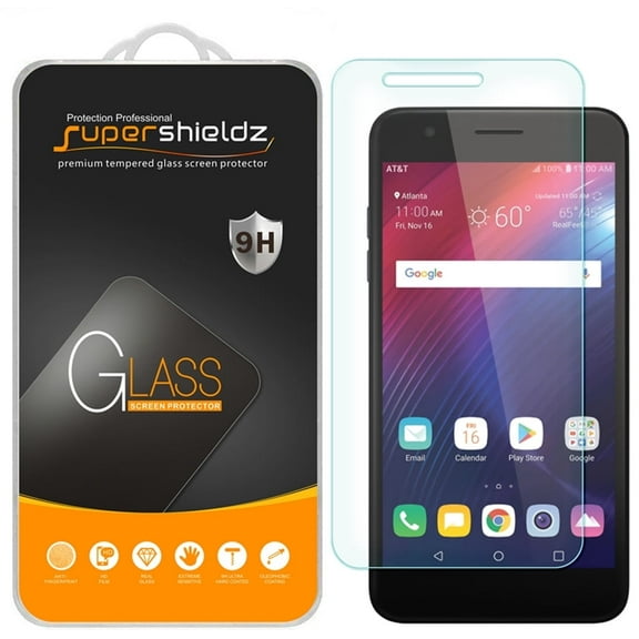 [1-Pack] Supershieldz for LG Xpression Plus Tempered Glass Screen Protector, Anti-Scratch, Anti-Fingerprint, Bubble Free