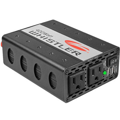 Whistler 400 Watt Power Inverter w/ 2 AC & 2 USB