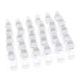 thumbnail image 4 of 30pcs 1ML s de botellas de vidrio transparente s de mensajes de deseos con tapones de plástico. jinwen Mini botella de deseo, 4 of 8
