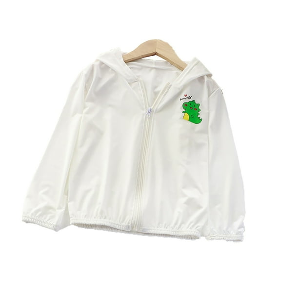XBASW Baby Kids Zip-Up Sun Protection Jacket Girls Boys Light Hoodie UPF 50  Toddler Sun Shirt for 1-10 Years