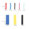 thumbnail image 3 of 164 Pcs/set Wire Heat Shrink Sleeve Assorted Set Polyolefin Insulation Cable Shrinkable Tubing Tube, 3 of 9