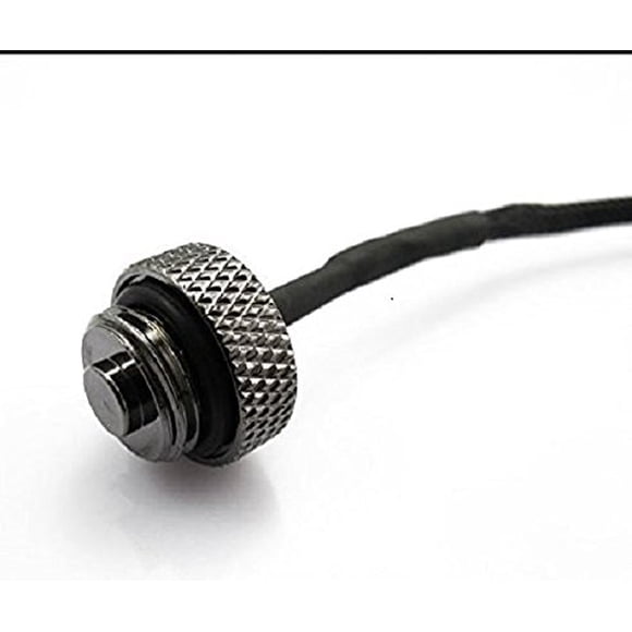 XSPC G1/4" Plug with 10k Sensor, Black Chrome