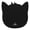 Black, variant on Xirurus Cat Shape Felt Mouse Pad Office Desk Mat Anti Static Dust Proof Scratch Resistant Workplace Accessory for Laptop Computer Coffee (7.87 inches / 20 cm)
