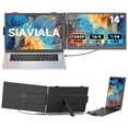 thumbnail image 1 of Monitor portátil de 14" Siaviala para laptop, pantalla extensora FHD IPS, 1 of 7