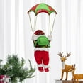Christmas Parachute Santa Claus Doll Shopping Mall Window Ceiling