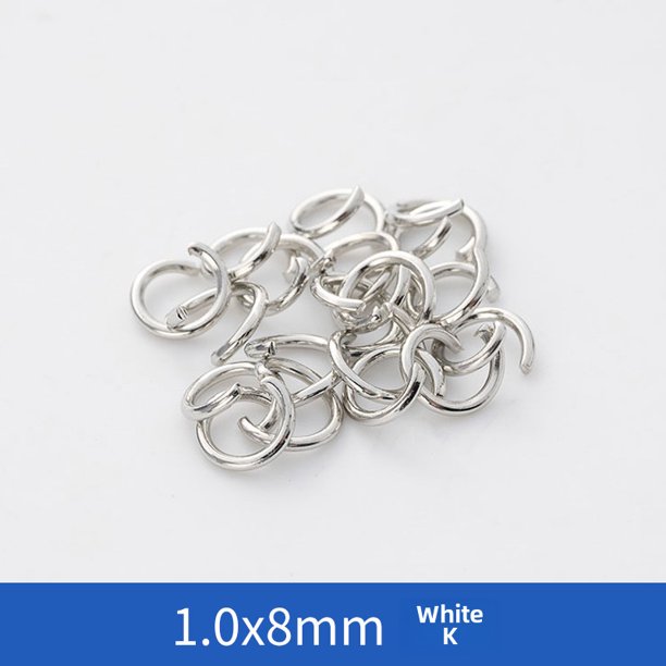 Accesorios de joyería, accesorios de anillo abierto, material de anillo de conexión, hardware circular de hierro, anillo pequeño, anillo abierto en C