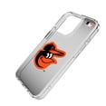 thumbnail image 2 of Baltimore Orioles Linen Logo iPhone Clear Case, 2 of 6