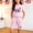 Pink, variant on DJDLJWCJ Girls Outfit Sets Girls Crewneck T Shirts and Elastic Waist Summer Shorts Cute Clothing Sets Black Size 6