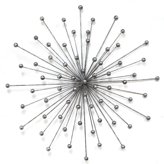 Burst Wall Décor Silver - Stratton Home Decor