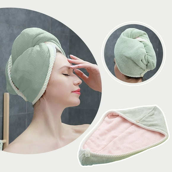 Dvkptbk Serviette pour Cheveux, Turbans pour Cheveux Mouillés, Serviettes d'Enveloppement pour Cheveux Bouclés pour Femmes, Serviette d'Enveloppement pour Cheveux, Serviettes à Séchage Rapide pour Femmes aux Cheveux Longs et Bouclés, Cheveux Épais, Serviettes d'Enveloppement en Liquidation