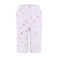 thumbnail image 5 of Only Moment Women's Drawstring Sweat Shorts Linen Graphic Printed Shorts Summer Casual Elastic High Waisted Wide Leg Cute Dressy 2026 Vacation Beach Clothes Linen Shorts for Women Purple,S, 5 of 6