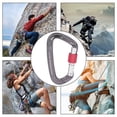 thumbnail image 4 of Cergrey Carabiner, Fine Craftsmanship Profect Gift For Outdoor, 4 of 8