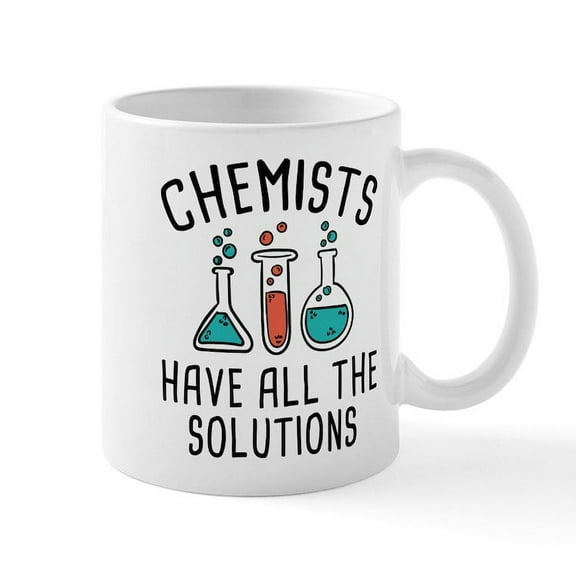 CafePress - Chemists Mug - 11 oz Ceramic Mug - Novelty Coffee Tea Cup