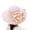 Khaki, variant on Fascinators Hats for Women Tea Party Easter Spring Summer Mesh Sunshade Hat Flower Temperament Wedding Dress Hat Sun Dome Large Brim Hat Fashion Hat for Woman